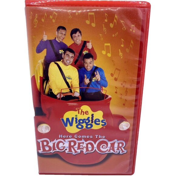 The Wiggles VHS Lot Of 4 Toot Toot Big Red Car Dance Party Wiggle Bay Children's - Picture 3 of 16